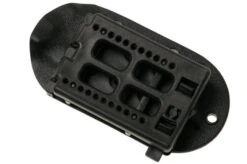 Pohl Force Compact One Black 6022 Fixed Knife, Dietmar Pohl Design -Famous Knife Shop PF6022 06 pohl