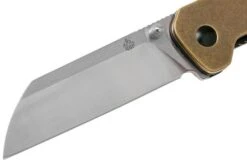 QSP Knife Penguin QS130-F Brass, Satin, Pocket Knife 11 QSP Knife Penguin QS130-F Brass, Satin, Pocket Knife -Famous Knife Shop QS130 F 03 qsp