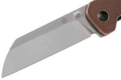 QSP Knife Penguin QS130-K Copper, Satin, Pocket Knife -Famous Knife Shop QS130 K 03 qsp