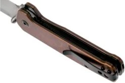 QSP Knife Penguin QS130-K Copper, Satin, Pocket Knife -Famous Knife Shop QS130 K 05 qsp