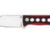QSP Knife Canary QS141-B1 Stonewashed, Black Red G10, Neck Knife -Famous Knife Shop QS141 B1 01 qsp