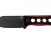 QSP Knife Canary QS141-B2 Blackwashed, Black Red G10, Neck Knife -Famous Knife Shop QS141 B2 01 qsp