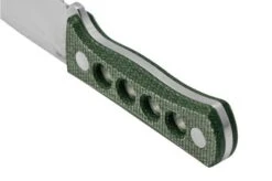 QSP Knife Canary QS141-C1 Stonewashed, Black Green G10, Neck Knife -Famous Knife Shop QS141 C1 04 qsp