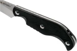 Real Steel Banshee 3211 Black G10, Poltergeist Design -Famous Knife Shop RL3211 05 real steel
