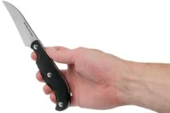 Real Steel Banshee 3211 Black G10, Poltergeist Design -Famous Knife Shop RL3211 06 real steel