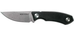 Real Steel Receptor 3550 Stonewashed Fixed Knife, Ostap Hel Design