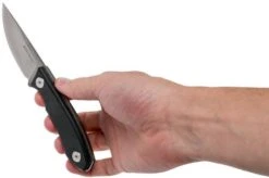 Real Steel Receptor 3550 Stonewashed Fixed Knife, Ostap Hel Design -Famous Knife Shop RL3550 06 real steel knives