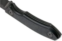 Real Steel Receptor 3551 Blackwashed Fixed Knife, Ostap Hel Design -Famous Knife Shop RL3551 04 real steel