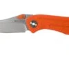 Real Steel Precision 3001 Orange 5122 Pocket Knife, Poltergeist Design