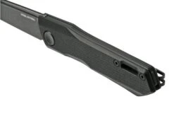 Real Steel Solis Lite, Knivesandtools Exclusive, Black Stonewash, 7064BS Slipjoint Pocket Knife -Famous Knife Shop RL7064BS 05 realsteel