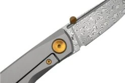 Real Steel Luna Boost Premium, Damascus, Brown Micarta Knivesandtools Exclusive Pocket Knife 12 Real Steel Luna Boost Premium, Damascus, Brown Micarta Knivesandtools Exclusive Pocket Knife -Famous Knife Shop RL7078 05 realsteel