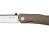 Real Steel Luna Maius Titanium Tan Bronze 7092, Pocket Knife -Famous Knife Shop RL7092 01 realsteel