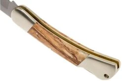 Robert Klaas Monolith Lockback 110mm Olive Wood 1997-460 Hunting Knife -Famous Knife Shop RS1997 437 05 robert klaas rs1997 437 05