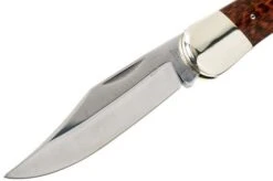 Robert Klaas Monolith 2000 Lockback 110mm Snake Wood 1997-441 Hunting Knife -Famous Knife Shop RS1997 441 03 robert klaas rs1997 441 03