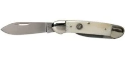 Robert Klaas US Canoe 95mm Bone 2506-252 Pocket Knife -Famous Knife Shop RS2506 252 05 robert klaas v201905