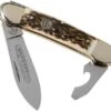 Robert Klaas Beer Canoe 95mm Stag Horn 2506-K-251 Pocket Knife -Famous Knife Shop RS2506 K 251 01 robert klaas
