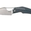 Reate Baby Machine - RWL34 Satin - Blue Handle -Famous Knife Shop RTBMACH BL 01 reate rtbmach bl 01