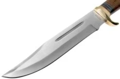 Rough Ryder Stacked Leather Bowie RR2006 Fixed Knife 11 Rough Ryder Stacked Leather Bowie RR2006 Fixed Knife -Famous Knife Shop RY2006 03 rough ryder
