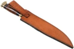 Rough Ryder Stacked Leather Bowie RR2006 Fixed Knife 15 Rough Ryder Stacked Leather Bowie RR2006 Fixed Knife -Famous Knife Shop RY2006 07 rough ryder