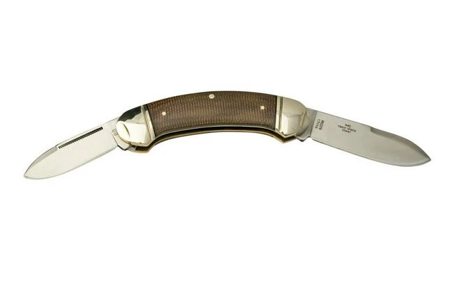 Rough Ryder Brown Burlap Bow Canoe RR2376, Pocket Knife 4 Rough Ryder Brown Burlap Bow Canoe RR2376, Pocket Knife - Image 2