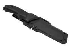 Schrade Bedrock Sheepsfoot, 1182514, Black Fixed Knife -Famous Knife Shop SC1182514 06 schrade