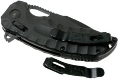 SOG Kiku XR Blackout Micarta 12-27-02-57 Pocket Knife, Kiku Matsuda Design -Famous Knife Shop SOG 12 27 02 57 04 sog