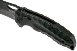 SOG Kiku XR Blackout Micarta 12-27-02-57 Pocket Knife, Kiku Matsuda Design -Famous Knife Shop SOG 12 27 02 57 07 sog