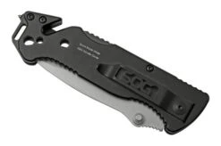 SOG Escape, Bead Blasted FF24-CP Pocket Knife -Famous Knife Shop SOG FF24 CP 04 sog