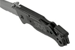 SOG Escape, Bead Blasted FF24-CP Pocket Knife -Famous Knife Shop SOG FF24 CP 05 sog
