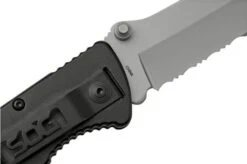SOG Escape, Bead Blasted FF24-CP Pocket Knife -Famous Knife Shop SOG FF24 CP 06 sog