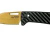SOG Ultra XR Carbon & Gold 12-63-02-57 Pocket Knife -Famous Knife Shop SOG UXR CG 01 sog