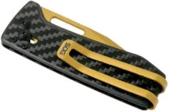 SOG Ultra XR Carbon & Gold 12-63-02-57 Pocket Knife 12 SOG Ultra XR Carbon & Gold 12-63-02-57 Pocket Knife -Famous Knife Shop SOG UXR CG 04 sog