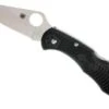 Spyderco Delica 4 C11PBK Saber Grind Pocket Knife 2 Spyderco Delica 4 C11PBK Saber Grind Pocket Knife -Famous Knife Shop SP C11PBK 01 spyderco c11pbk delica d1