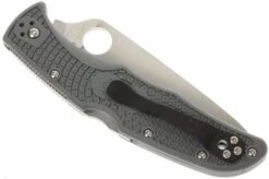Spyderco Endura 4 Grey C10FPGY Pocket Knife -Famous Knife Shop SPC10FPGY 04 spyderco endura grijs spc10fpgy d4