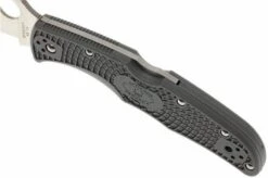 Spyderco Endura 4 Grey C10FPGY Pocket Knife -Famous Knife Shop SPC10FPGY 05 spyderco endura grijs spc10fpgy d5