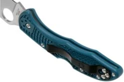 Spyderco Delica 4 Wharncliffe K390 C11FPWK390 Pocket Knife -Famous Knife Shop SPC11FPWK390 05 spyderco