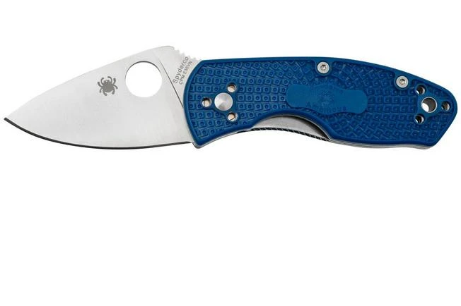 Spyderco Ambitious Lightweight C148PBL, CPM S35VN, Blue Pocket Knife 3 Spyderco Ambitious Lightweight C148PBL, CPM S35VN, Blue Pocket Knife