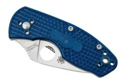 Spyderco Ambitious Lightweight C148PBL, CPM S35VN, Blue Pocket Knife 13 Spyderco Ambitious Lightweight C148PBL, CPM S35VN, Blue Pocket Knife -Famous Knife Shop SPC148PBL 06 spyderco