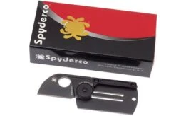 Spyderco Dog Tag Folder - C188ALTIBBK -Famous Knife Shop SPC188ALTIBBK 06 spyderco dog tag folder spc188altibbk 06