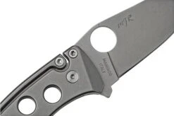 Spyderco PITS Folder C192TIPM390 Sprint Run 2022 Pocket Knife -Famous Knife Shop SPC192TIPM390 05 spyderco