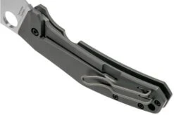 Spyderco Slysz Spydie Chef C211TIP Pocket Knife, Marcin Slysz Design CQI Version -Famous Knife Shop SPC211TIP 05 spyderco v202002