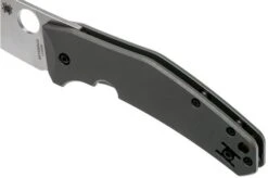 Spyderco Slysz Spydie Chef C211TIP Pocket Knife, Marcin Slysz Design CQI Version -Famous Knife Shop SPC211TIP 07 spyderco v202002