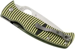 Spyderco Caribbean C217GS Serrated Pocket Knife, Sal Glesser Design -Famous Knife Shop SPC217GS 04 spyderco