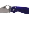 Spyderco Para 3 S110V Dark Blue C223GPDBL Pocket Knife -Famous Knife Shop SPC223GPDBL 01 spyderco spc223gpdbl 01