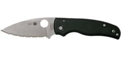 Spyderco Shaman C229GS Serrated Pocket Knife, Sal Glesser Design