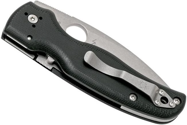 Spyderco Shaman C229GS Serrated Pocket Knife, Sal Glesser Design 6 Spyderco Shaman C229GS Serrated Pocket Knife, Sal Glesser Design - Image 4