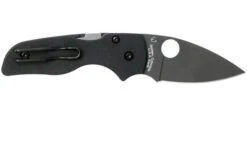 Spyderco Lil' Native Compression Lock Black C230GPBBK Pocket Knife -Famous Knife Shop SPC230GPBBK 02 spyderco