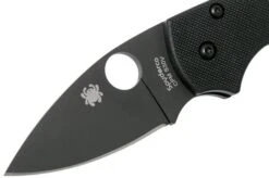 Spyderco Lil' Native Compression Lock Black C230GPBBK Pocket Knife -Famous Knife Shop SPC230GPBBK 03 spyderco