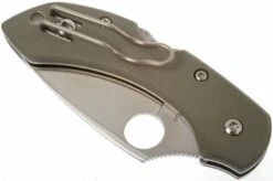 Spyderco Dragonfly Foliage Green G10 C28GPFG Pocket Knife -Famous Knife Shop SPC28GPFG 03 spyderco dragonfly2 foliage green spc28gpfg d3