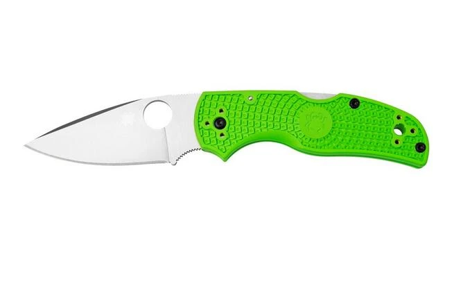 Spyderco Native 5 Salt, Green FRN, LC200N, C41PGR5 Pocket Knife 3 Spyderco Native 5 Salt, Green FRN, LC200N, C41PGR5 Pocket Knife